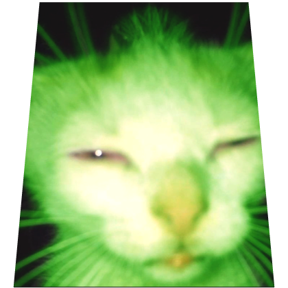 Alien Gnarpy Sleepy Cat Cape