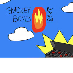 Smokey Bones Restuarant and T Shirt Shop