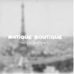 •antique boutique•