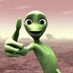 緑星人の街