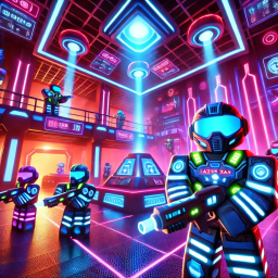 laser tag game [NEW MAP]