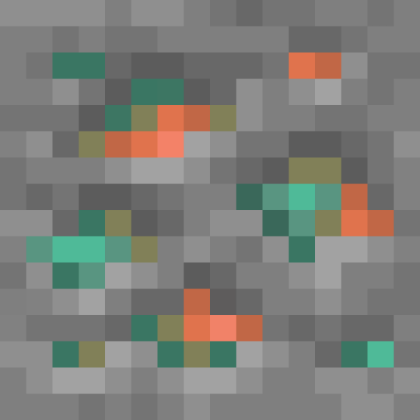 Minecraft copper ore Roblox decal
