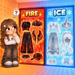 🔥 Would You Rather: Fire & Ice Outfit ❄️  icon