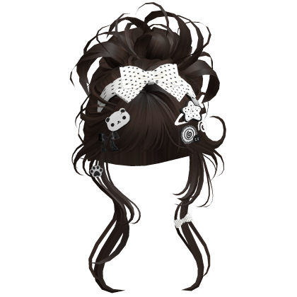 Igari Mori Kei Shoujo Bun (Dark Brown) Roblox item