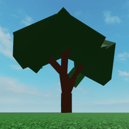 Cut a big tree icon