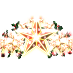 [🌟 Glowing Emissive] Christmas Star Crown