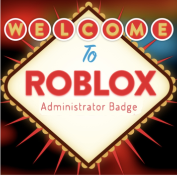 Roblox: Administrator Badge