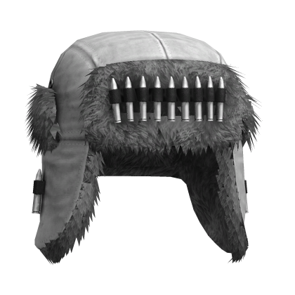 White Fur Ushanka