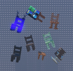 Studio of stools
