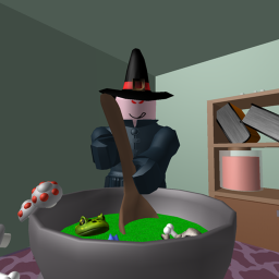 ESCAPE THE KILLER WITCH OBBY