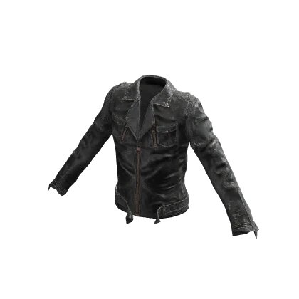 GRUNGE y2k Black Leather Jacket | Roblox Item - Rolimon's