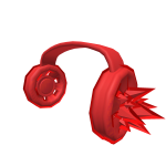 Crimson Ice Headphones