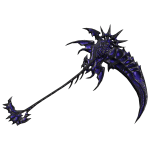 Goth Purple Vampire Scythe