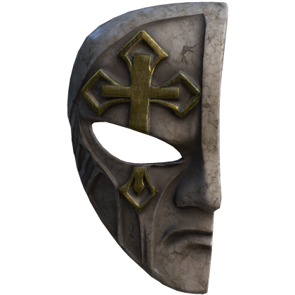 Gilded Cross Knight Mask Roblox item