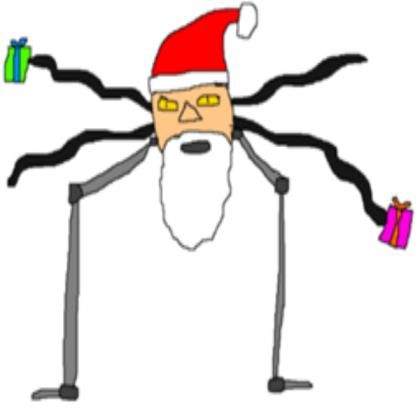 Creepy Santa Roblox decal