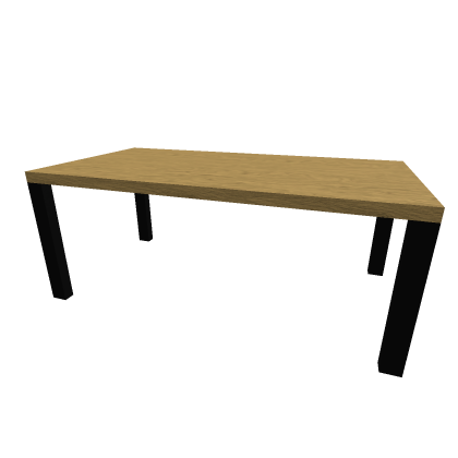 Desk (Orange, Black)