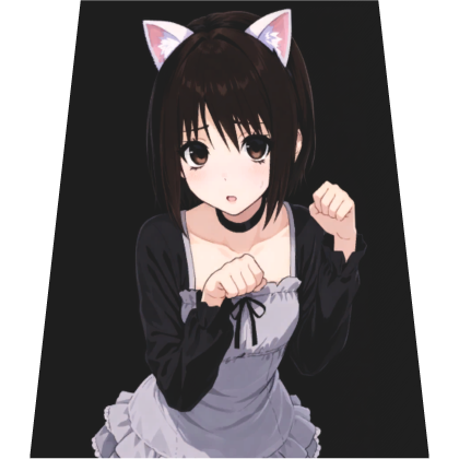 submissive catgirl cape Roblox item