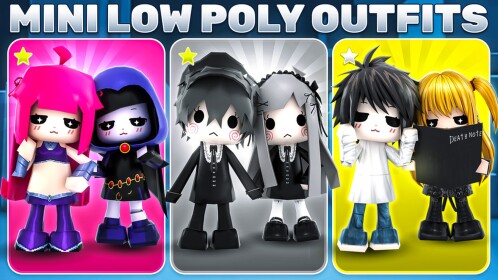 [UPD] Mini Low Poly Outfits