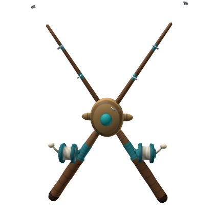 Master Angler's Crossed Rods