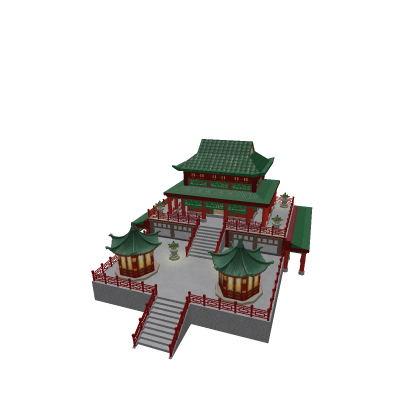 Ancient Chinese Temple Building