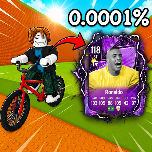 Bike Obby for Soccer Cards!
