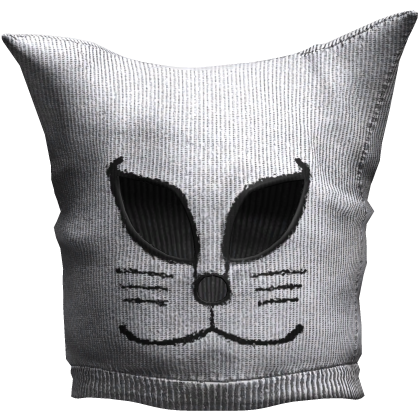 white cat burglar mask Roblox item