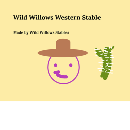 Wild Willows Western Stable WIP.