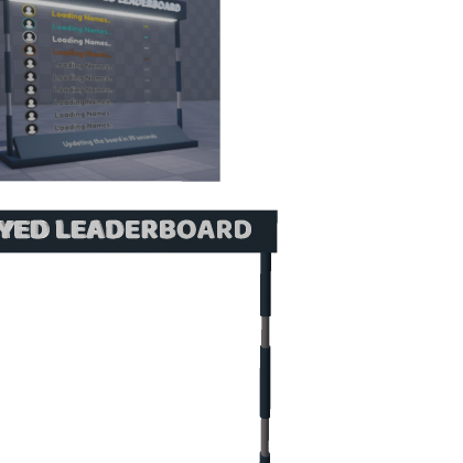 Fixed Time Played Leaderboard with Player Thumbnai