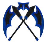 Blue Arcane Scythe
