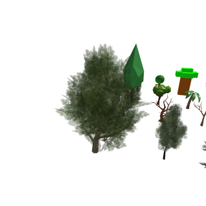 Tree pack (Realistic, Dead, Low poly, Bad)