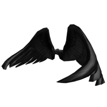 Black wings Roblox decal