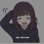 Yes, i don't care