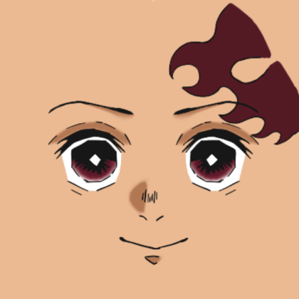tanjiro manga Roblox decal