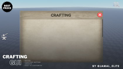 Crafting System GUI [ KIT ] preview 1