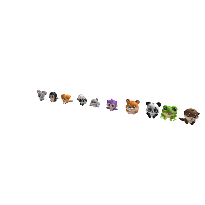Cute Animal Pets Pack | 10 Pets