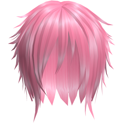 Layered Model Hair White Pink Roblox item