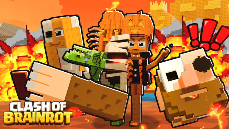 [🎭 SKINS!] Clash of Brainrots screenshot 4