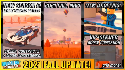 JailBreak 2021 🍂Season 6 ⛱Fall🌞