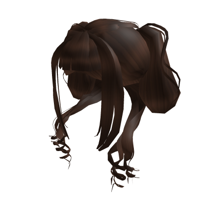 Aesthetic Curly Hair (Brown) Roblox item