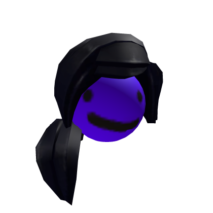 BIGHEAD: Black Ponytail Roblox item