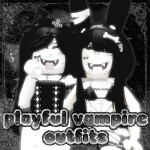 playful vampire outfits >,..,<