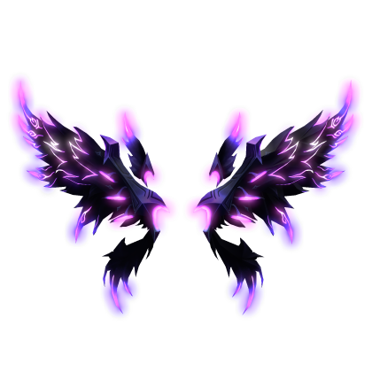  Glowing Purple Wings (Emissive)