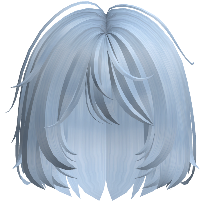 Short Fluffy Layered Hair (Blue)