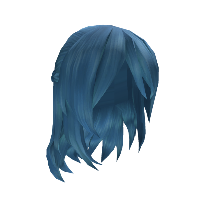 ♡ Messy Cute Braid Hair - Cyan Blue