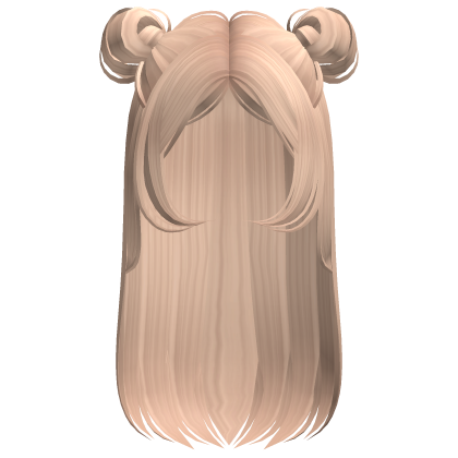 Cute Space Buns Updo Hair (Blonde)