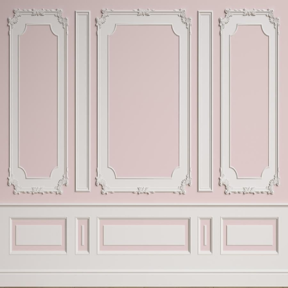 pink wallpaper/wall trim ! Roblox decal