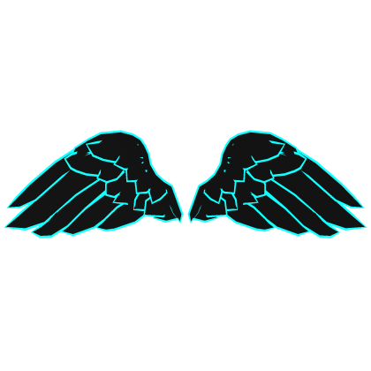 Cartoony Blue Wings Roblox item