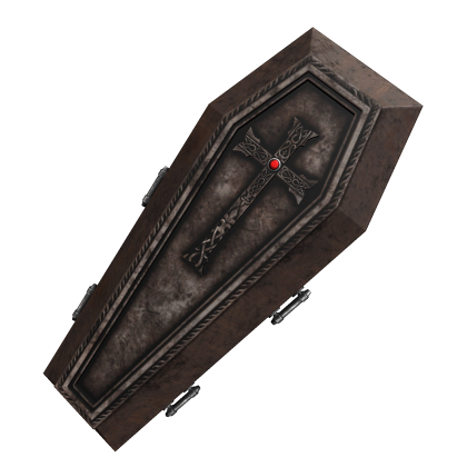 Brown Gothic Casket