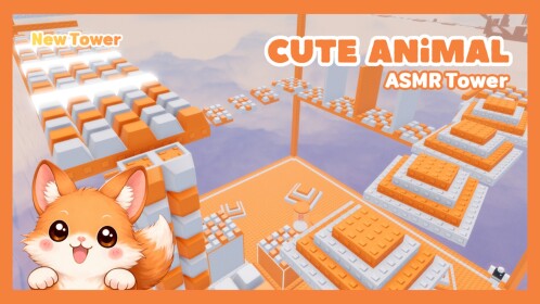 Cute Animal ASMR Tower 🐱