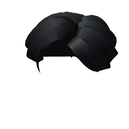 Roblox hair preview for Black Medium Length Hair